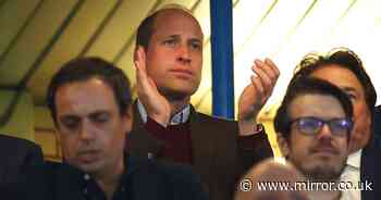 Prince William shares heartfelt good luck message to Aston Villa before kick-off