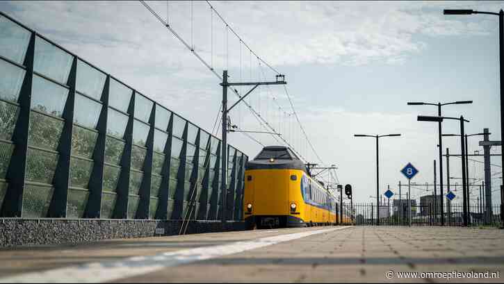 Almere - Een uur lang geen treinen tussen Almere Centrum en Poort vanwege technisch onderzoek