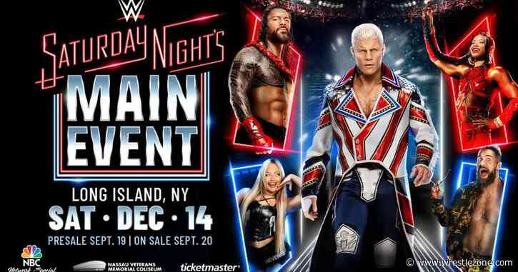 WWE Saturday Night’s Main Event Returns December 14, Will Simulcast On NBC & Peacock