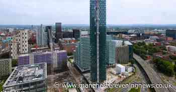 Incredible time-lapse footage shows Manchester development named biggest of its kind in Europe taking shape