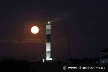 Partial eclipse of supermoon to be visible across UK on Tuesday night