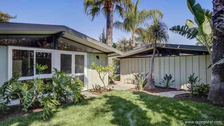 Well-preserved Cliff May ranch in Anaheim lists for just under $1 million