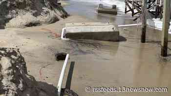 Beach homes in Rodanthe being monitored during storm