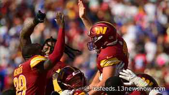 Jayden Daniels gets his 1st NFL win as Commanders beat Giants on 7 field goals by Austin Seibert