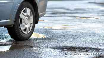 Here's what to do if a pothole damages your car