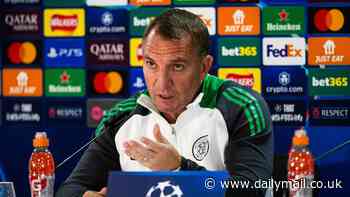 RODGERS: I finally feel ready to face the European elite as Celtic boss