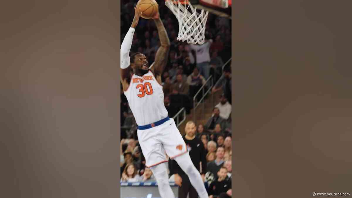 Ready to see Julius Randle back on the court 🔥 #knicks #shorts #nbaallstar #comeback #juliusrandle