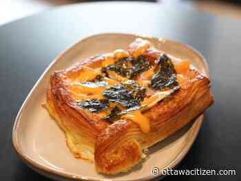 This smoked salmon croissant from a downtown Ottawa bakery is an umami bomb