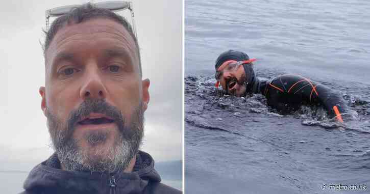 Loch Ness monster ‘brushes up against man while he swims’