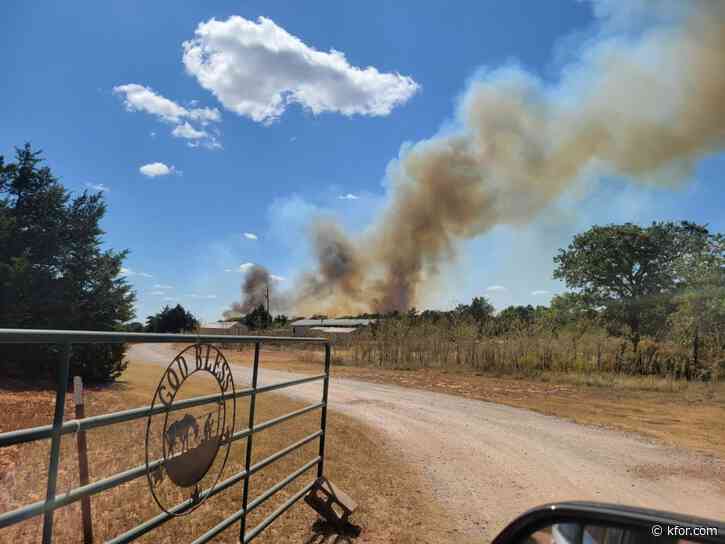 Grass fire in Glencoe leads to evacuations