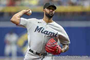 Marlins RHP Sandy Alcantara throws first live batting practice since his Tommy John surgery