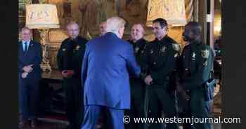 Watch: Trump Full of Appreciation as He Comes Face-to-Face with Deputies Who Arrested Ryan Routh