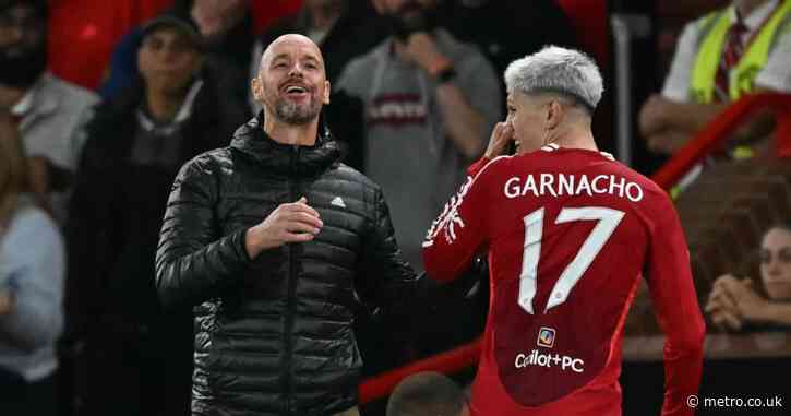 Will Alejandro Garnacho start vs Crystal Palace? Erik ten Hag speaks out after Barnsley thrashing