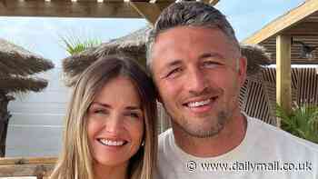 Has Sam Burgess secretly tied the knot with Lucy Graham? Couple put on a loved-up display as they pose in bridal outfits after bucks and hens parties