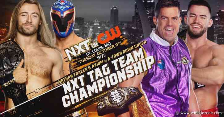 NXT Tag Team Title Match Confirmed For 10/8 WWE NXT