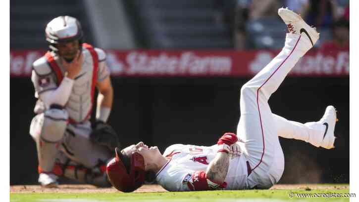 Angels’ Mickey Moniak keeps getting hurt when he faces lefties, but he’s not ready to abandon it