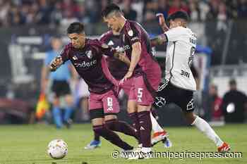 Chile’s Colo Colo avoids a home loss and draws River Plate 1-1 in Copa Libertadores