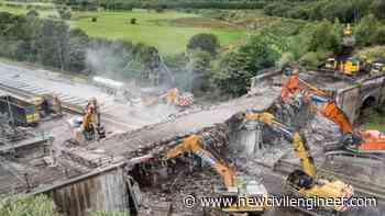 New 42m long bridge to be installed over M62 at Castleton in coming days