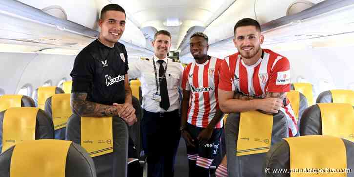 El Athletic tendrá un avión personalizado recorriendo los cielos de Europa