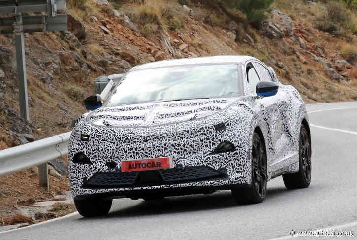 First look at electric Alpine A390 SUV ahead of debut next month