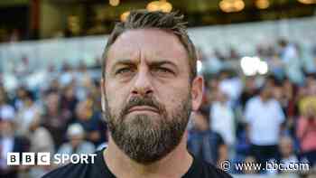 Roma sack De Rossi after four games of season