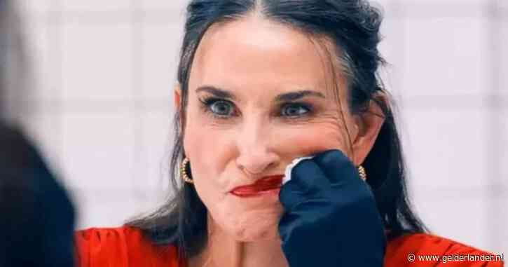 Recensie | Het regent bloed in The Substance: Demi Moore schittert in moddervette horrorsatire