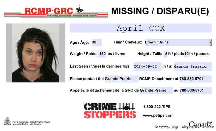 RCMP sees public assistance in finding missing 30-year-old