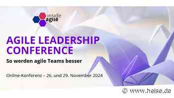 heise-Angebot: Agile Leadership Conference: Inklusive Self Leadership Day und drei Workshops