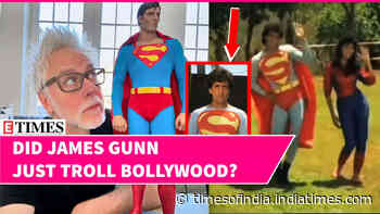 James Gunn Pokes Fun at Bollywood with Govinda’s Iconic 'Superman' Dance