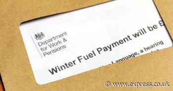 State pensioners handed £58 after losing Winter Fuel Payment