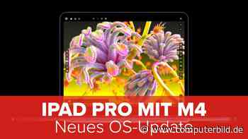 iPad Pro mit M4: Neues OS-Update