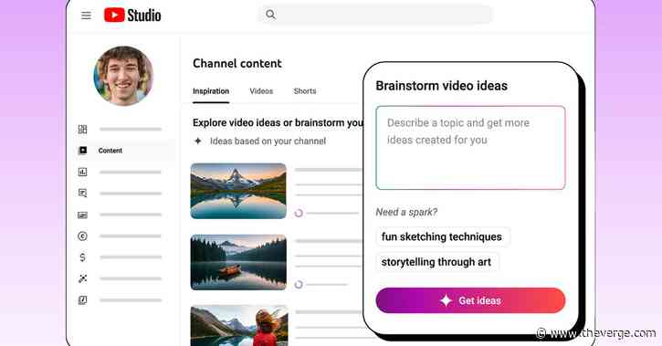 YouTube will use AI to generate ideas, titles, and even full videos