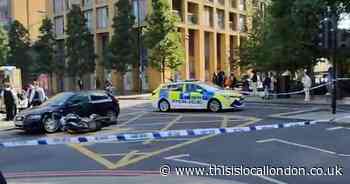 LIVE updates as major road cordoned off due to crash in Lewisham