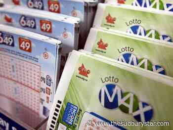 Winning $1 million Lotto Max ticket sold in the Sudbury area