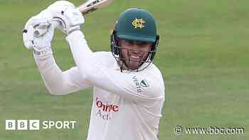 Slater's century puts Notts in command at Kent