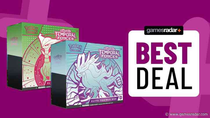 Biggest ever discount on the Scarlet & Violet Temporal Force Elite Trainer Box means now is the perfect time to add to your Pokemon TCG collection