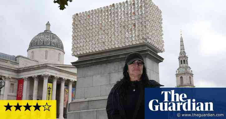 Teresa Margolles’s fourth plinth review – haunting rack of faces memorialises transgender victims of violence