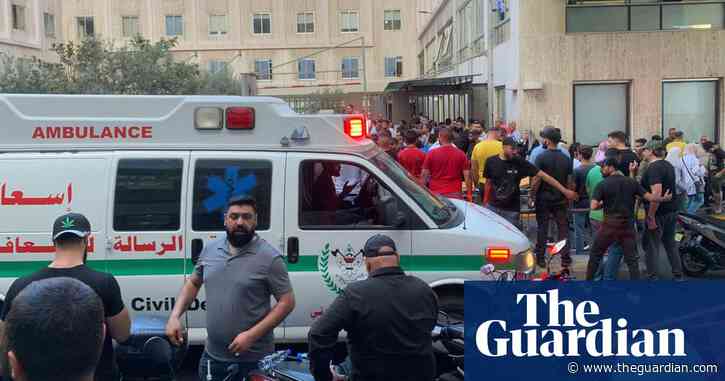 ‘Sophisticated evil’: Beirut medics and civilians horrified by pager attacks