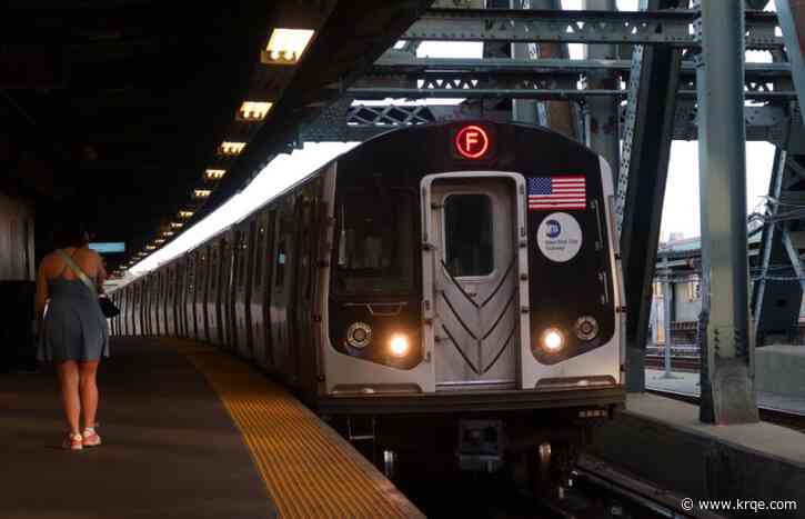 Police in NYC seeking suspects accused of stealing, crashing subway train