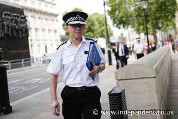 Commissioner says police bravery is met with ‘insults’ as he hit out at ‘shameful’ abuse of officers