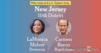 New Jersey 10th Congressional District Special Election Results 2024: McIver vs. Bucco