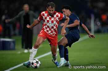 Late heartbreak for Girona in Champions League debut as Paris Saint-Germain snatch victory