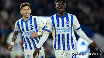 Brighton 3-2 Wolves: Carlos Baleba nets stunning strike as Seagulls book place in Carabao Cup fourth round