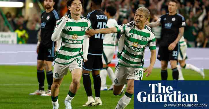 Celtic put five past Slovan Bratislava to continue Rodgers’ perfect start