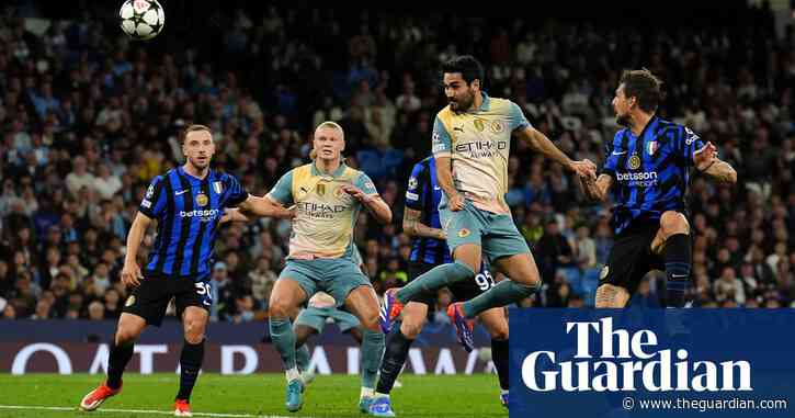 Manchester City rue Ilkay Gündogan misses as impressive Inter earn point