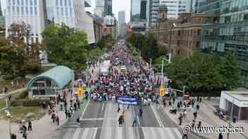 Thousands rally at Queen's Park to demand action on mercury poisoning in Grassy Narrows First Nation