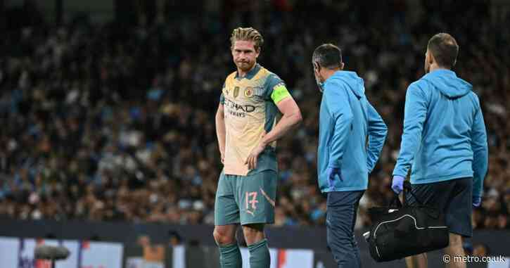 Pep Guardiola speaks out on Kevin de Bruyne injury after scare ahead of Arsenal showdown