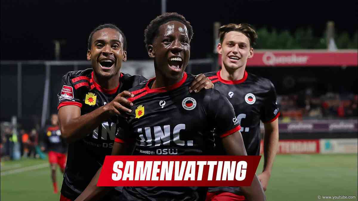 📺 𝗦𝗔𝗠𝗘𝗡𝗩𝗔𝗧𝗧𝗜𝗡𝗚 | Excelsior door sterke eerste helft gemakkelijk langs VVV-Venlo (4-0)