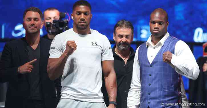 Anthony Joshua vs. Daniel Dubois full fight card