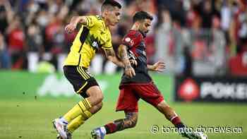 Second-half goals lift defending MLS champion Columbus past Toronto FC